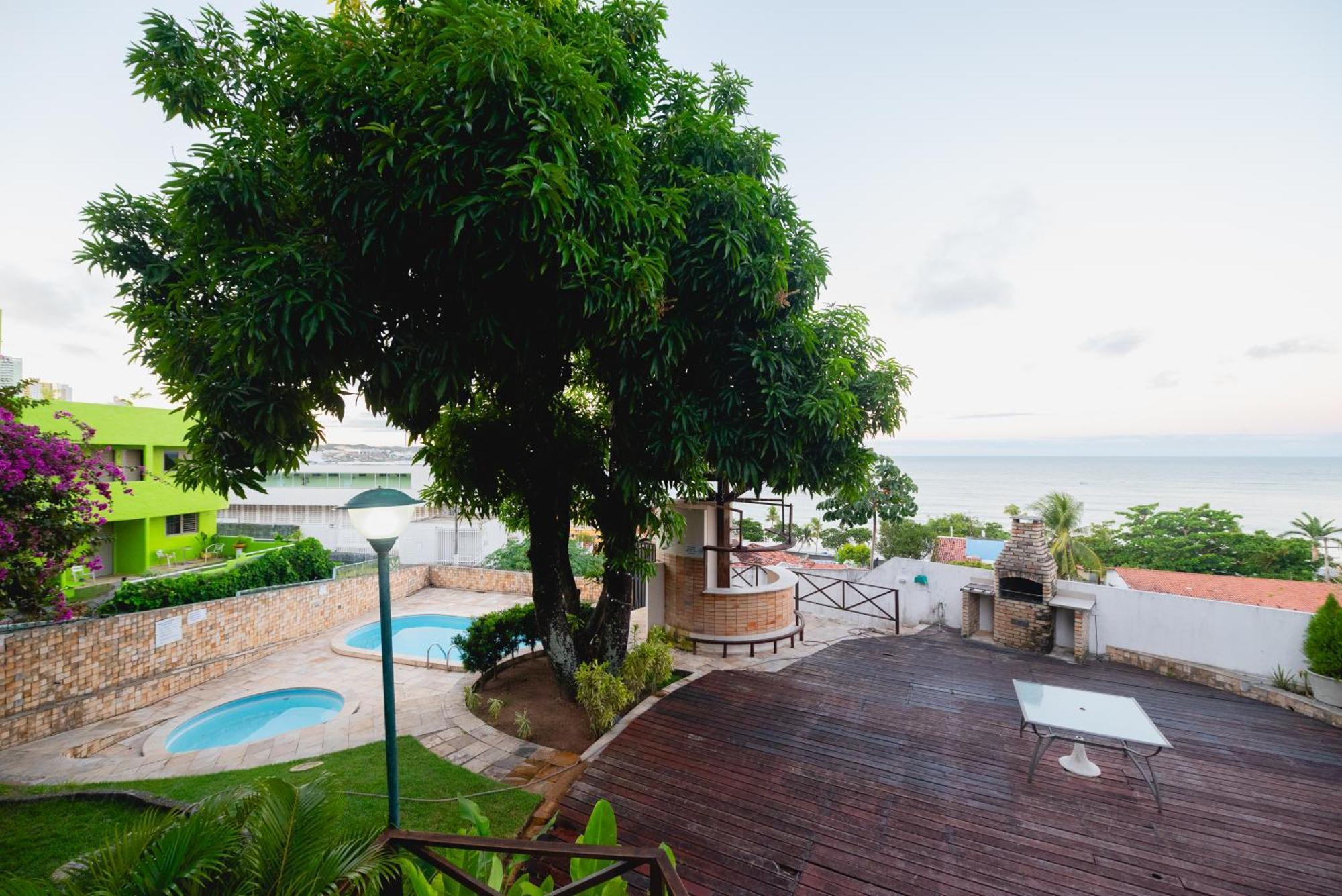 Apartamentos Natal Ponta Negra Vista Espetacular Para O Mar Luaran gambar