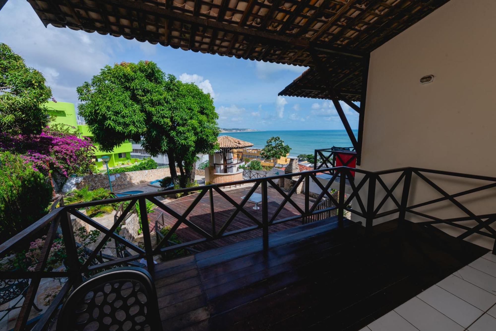 Apartamentos Natal Ponta Negra Vista Espetacular Para O Mar Luaran gambar