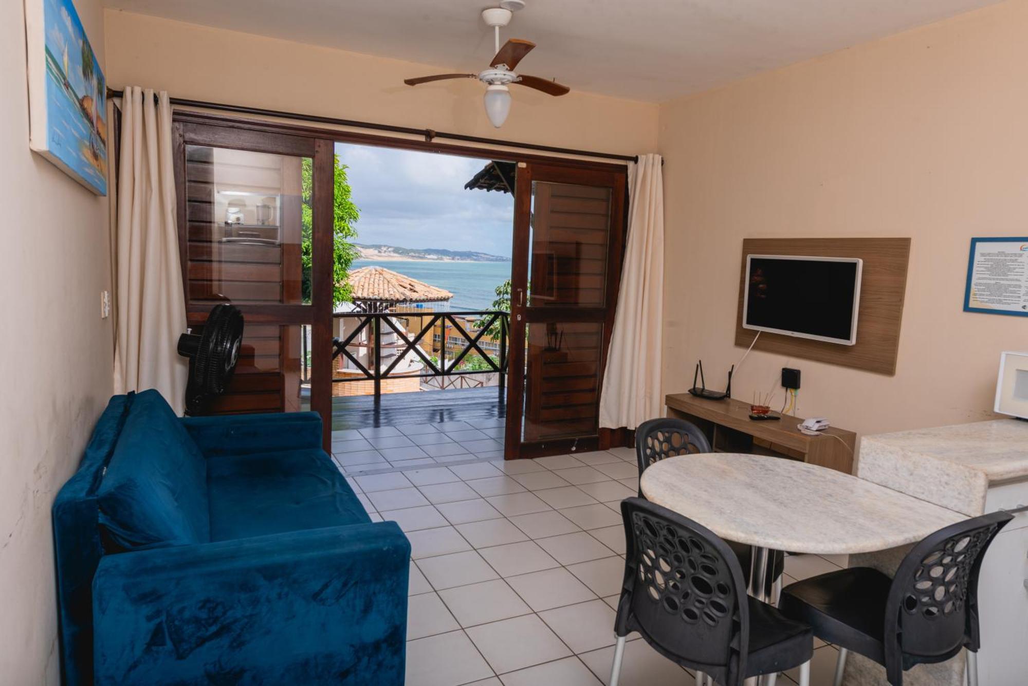 Apartamentos Natal Ponta Negra Vista Espetacular Para O Mar Luaran gambar