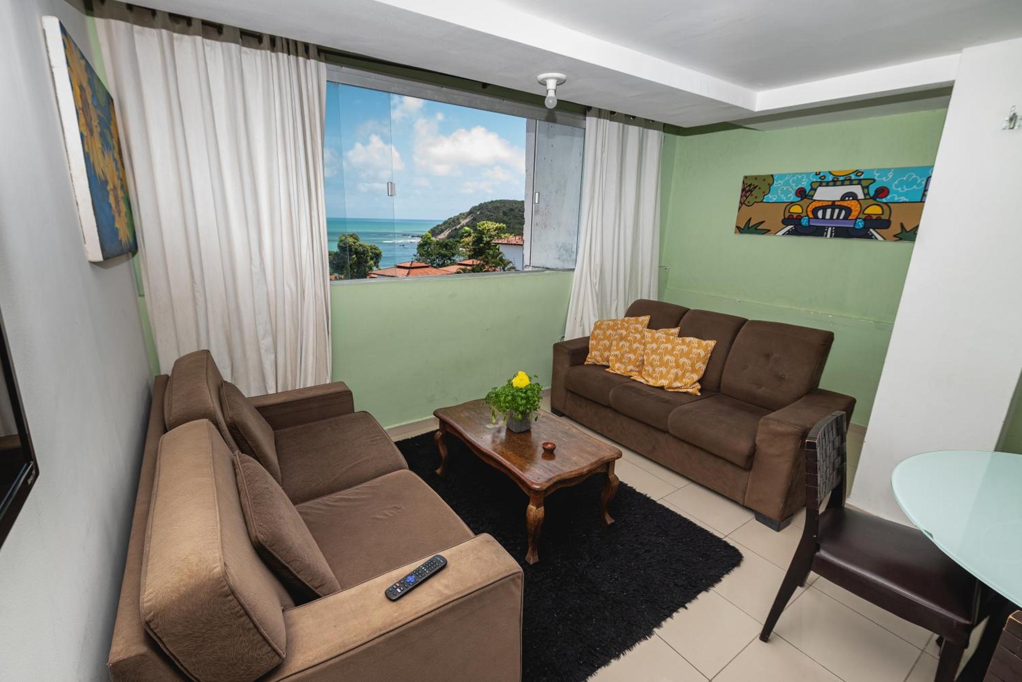 Apartamentos Natal Ponta Negra Vista Espetacular Para O Mar Luaran gambar